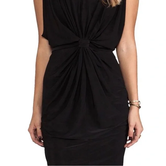 Draped Stretch Maxi Dress - Picture 6 of 14